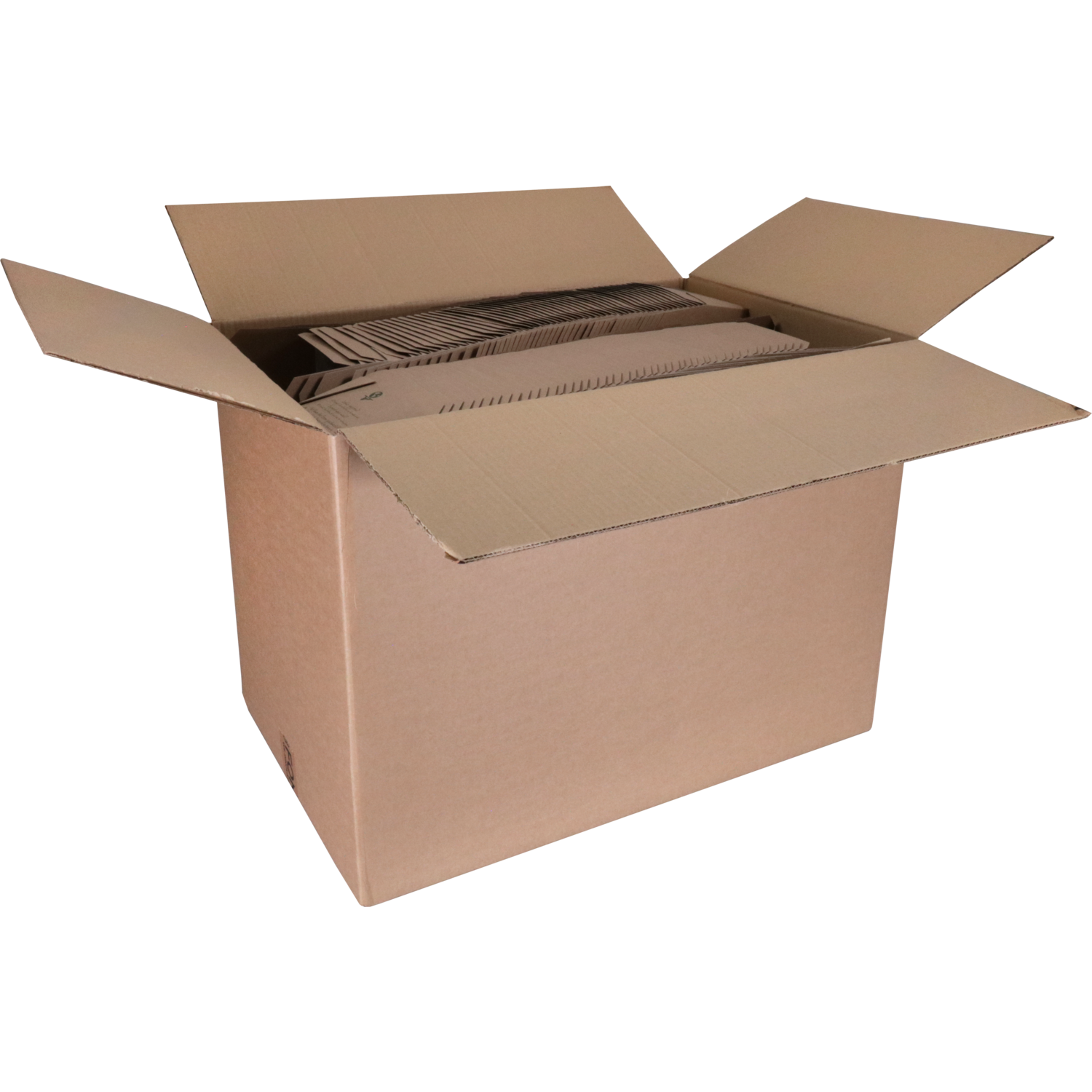 Fonkels Go!Mealbox, 2000ml, 23x14x7.4cm, karton, bruin