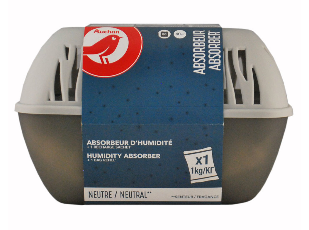 DESUMIDIFICADOR AUCHAN COM RECARGA 1KG