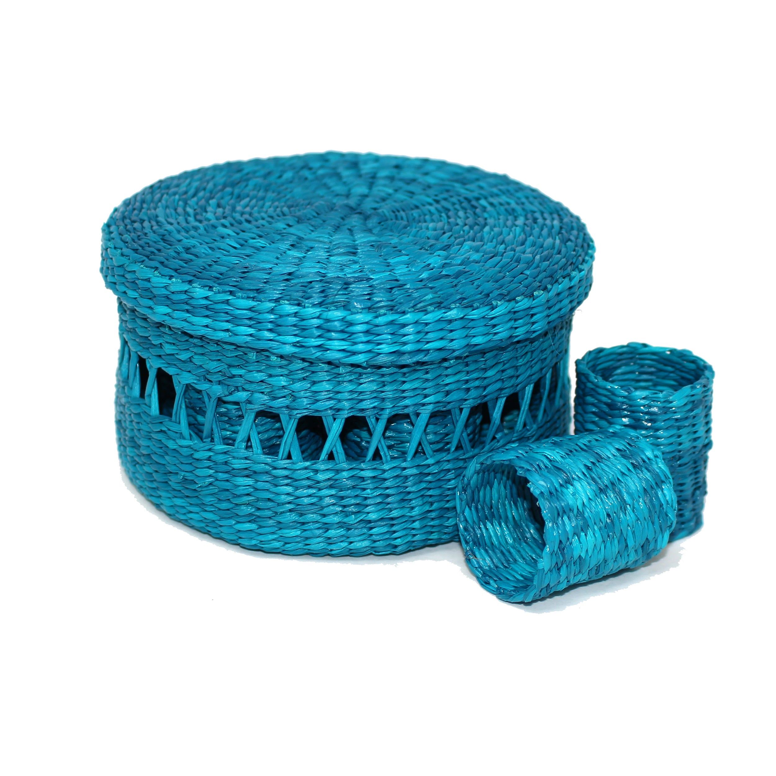 Rond de serviette en boîte
