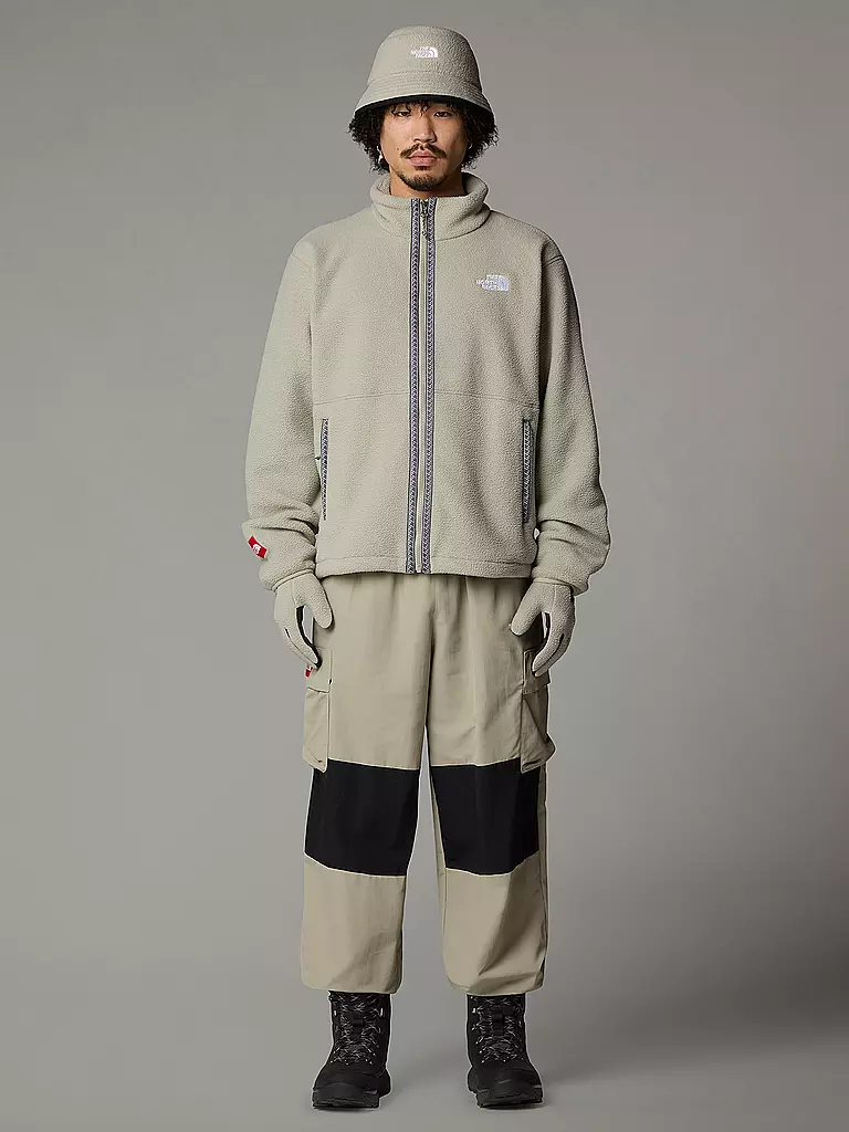 THE NORTH FACE Fleecejacke hellgrau