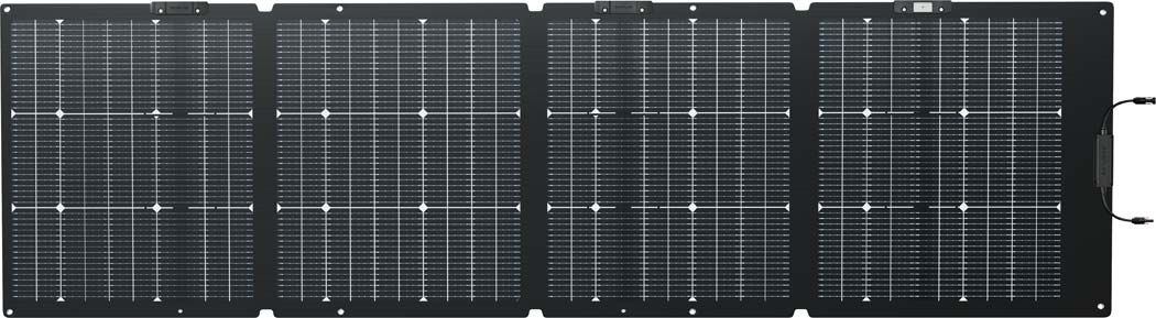 EcoFlow NextGen Solarpanel tragbar bifazial 220 W Vorderseite / 175 W Rückseite