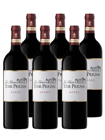 6 BOUTEILLES-LIVRAISON OFFERTE LES HAUTS DE TOUR PRIGNAC