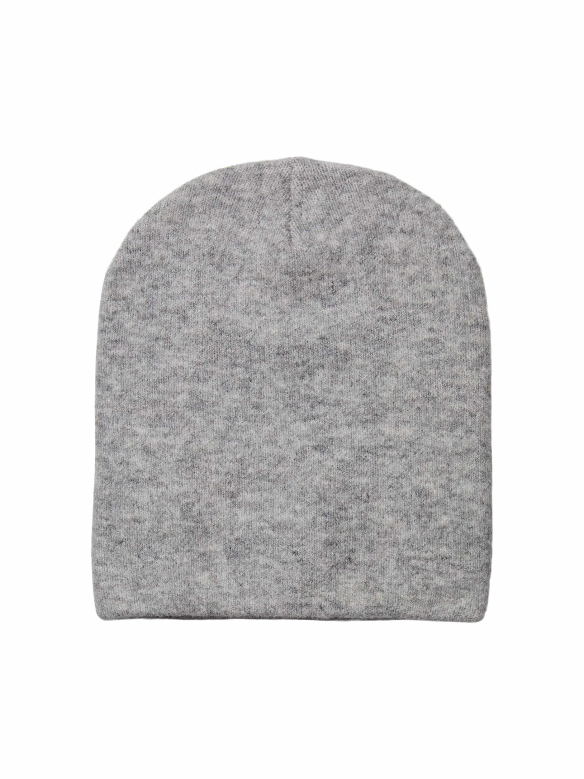 PIECES Mütze Hellgrau Textil