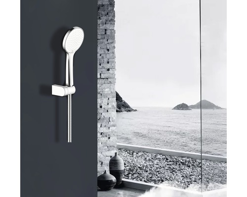 AVITAL JOLAN handdouche Ø 11 cm chroom/wit
