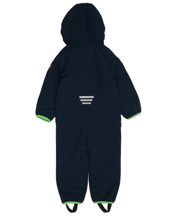 Softshell-OverKids NORDKAPP in navy/green