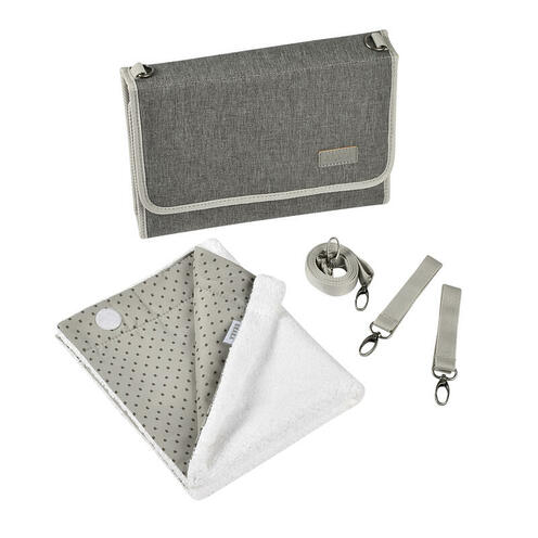 Pochette à langer Genève gris Chiné - BEABA