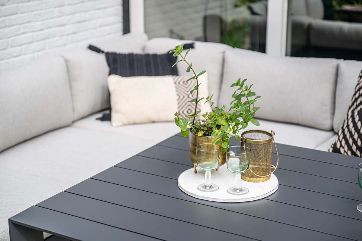 Garden Impressions Levanto 111x111 cm lounge-diningtafel