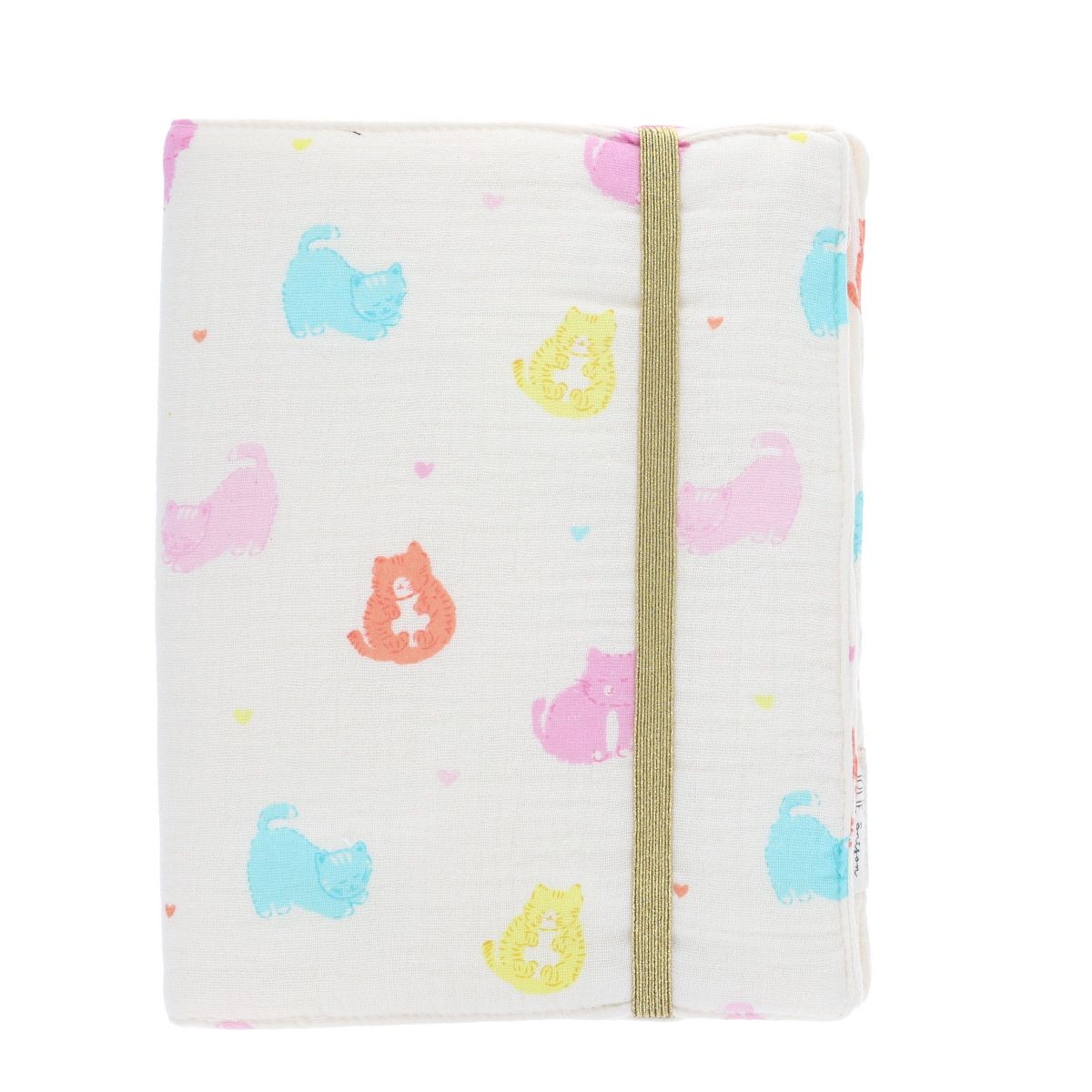 Protège carnet de santé chats pastel - Miaou Jolie saison