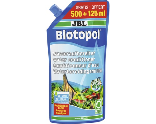 JBL Biotopol Waterconditioner Navulverpakking 500 + 125 ml