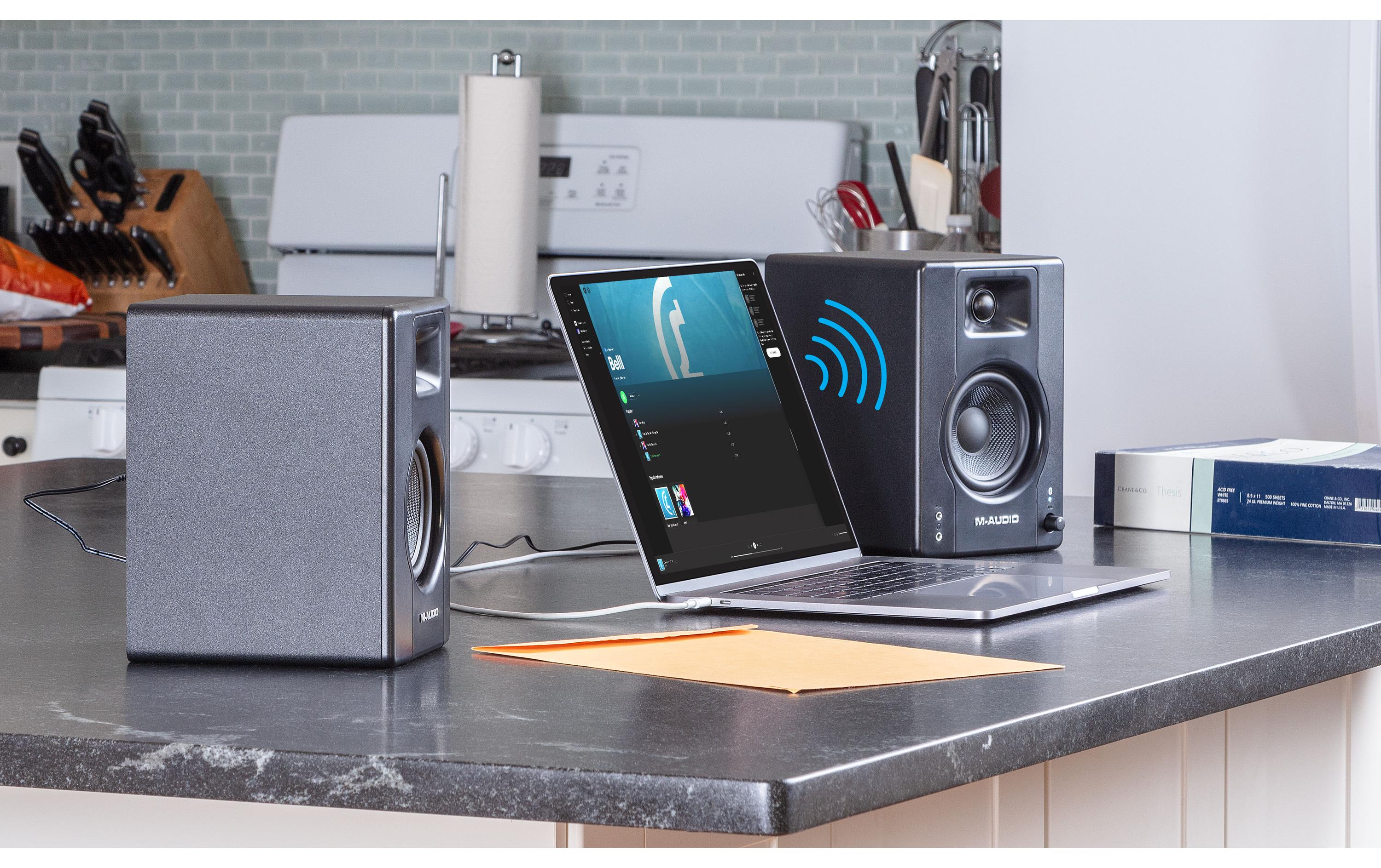 Studiomonitore BX3BT Schwarz<br>Bluetooth Multimedia-Referenzmonitore zum Streamen