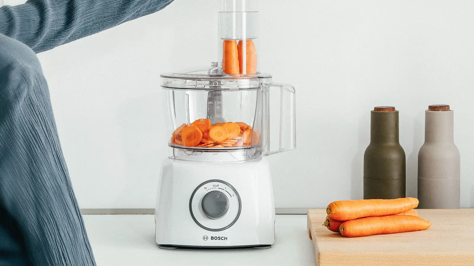 Food processor MultiTalent 3 800 W Wit, Wit MCM3100W