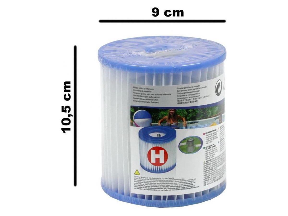 Intex set van 6 Type H Filter Cartridges