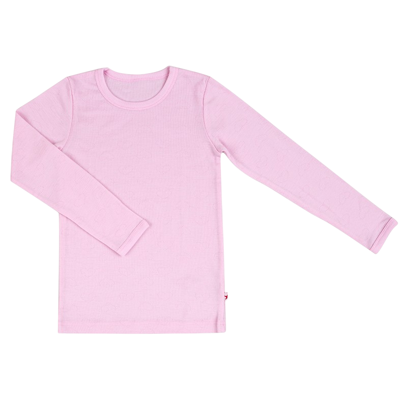 Longsleeve ATTELAS Merino Powder Pink