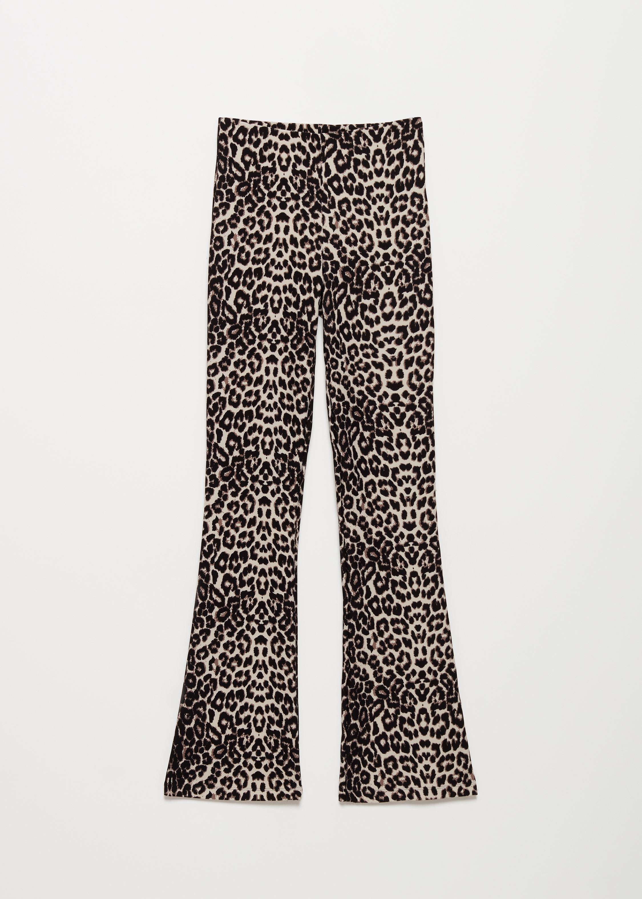 Flare legging met print