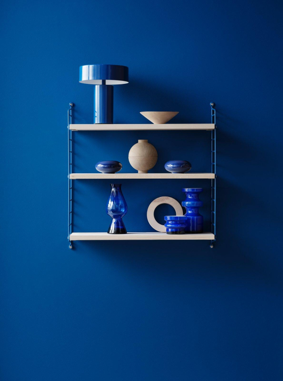 String Furniture Pocket wandkast limited edition Blue