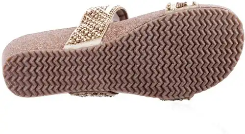 Lazamani beige combi LA75002 - maat 43 slipper beige combi - maat 43 Calandschoen