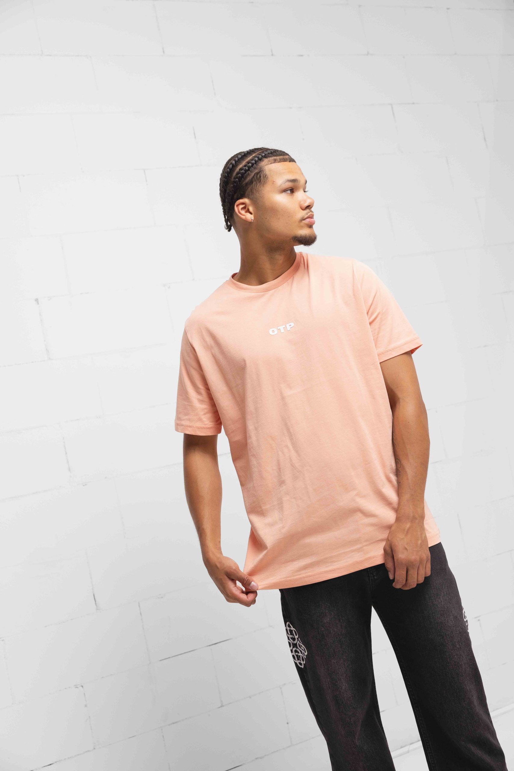 Off The Pitch Blackburn T-Shirt Heren Roze