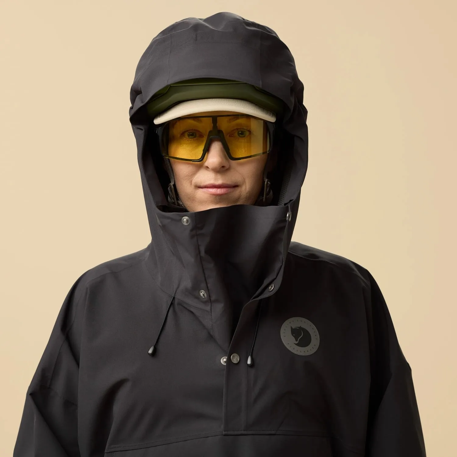Fjällräven Hoja Rain Poncho Black
