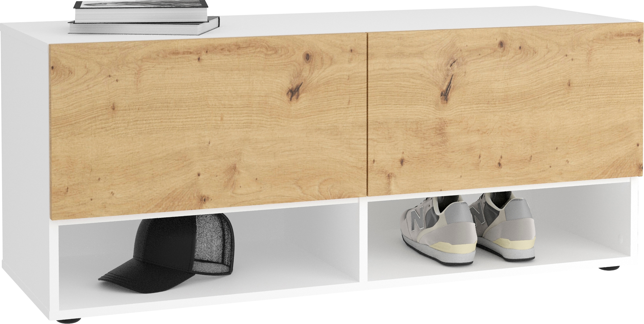 FMD Schuhbank »Belm« mit Stauraum, Breite 109 cm