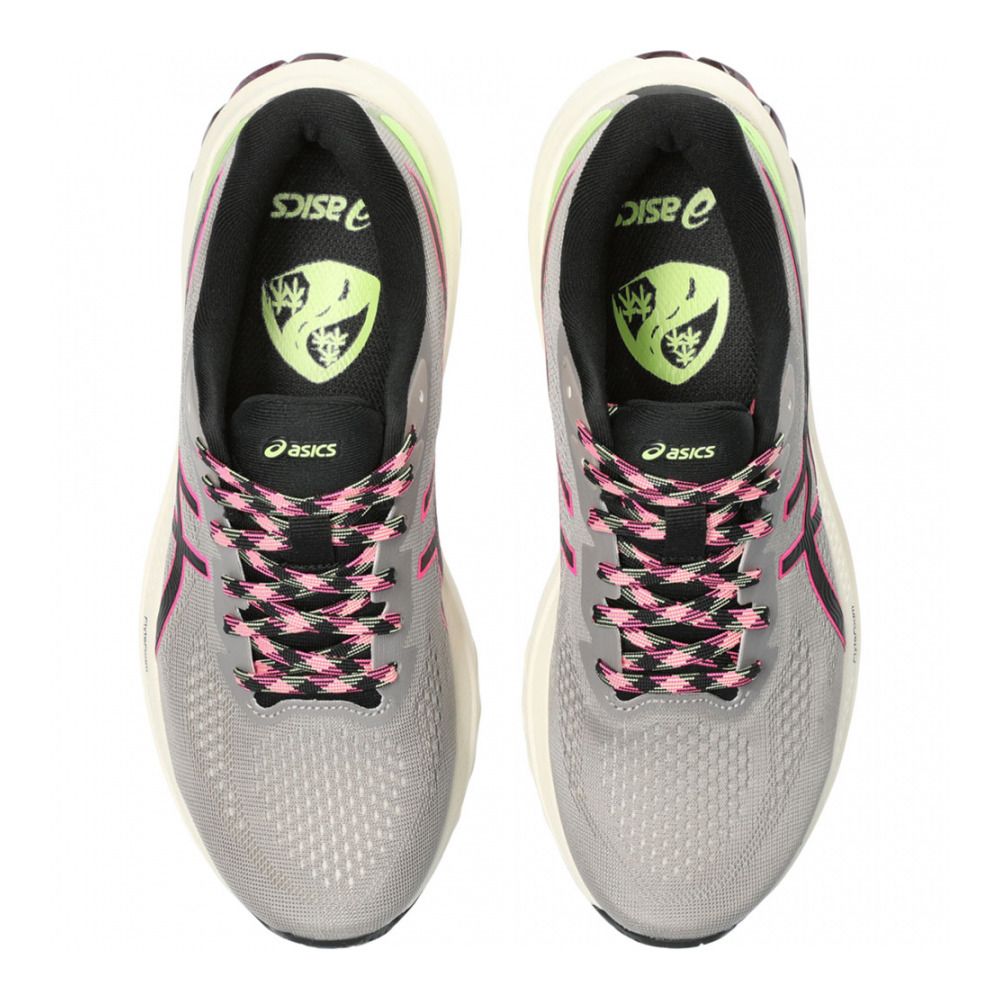 Asics GT-2000 12 TR - Chaussures running Femme nature bathing/lime green