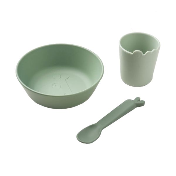 Done by Deer Kiddish Eerste Maaltijd Set Green