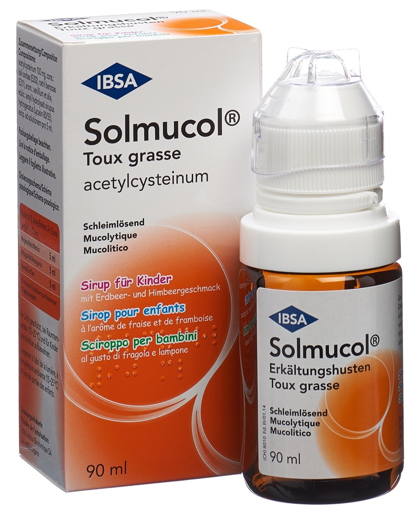 SOLMUCOL Erkältungshusten Sirup 100 mg/5ml Fl 90 ml