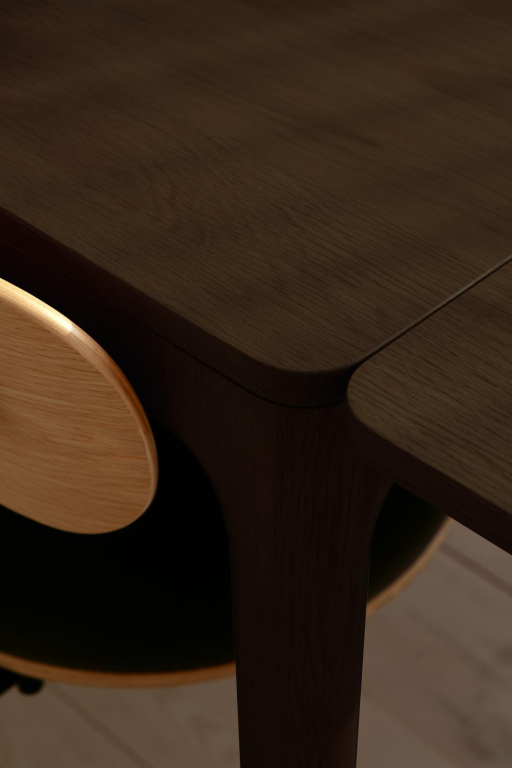 Umage Heart & Soul eettafel 120x90 Oak/Obsidian Black