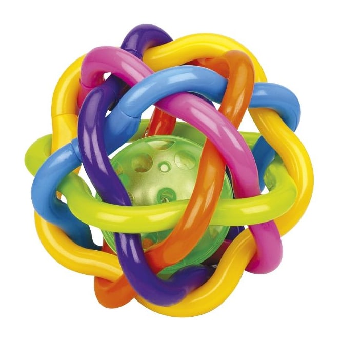Besttoy - Regenbogen Greifling mit Ball