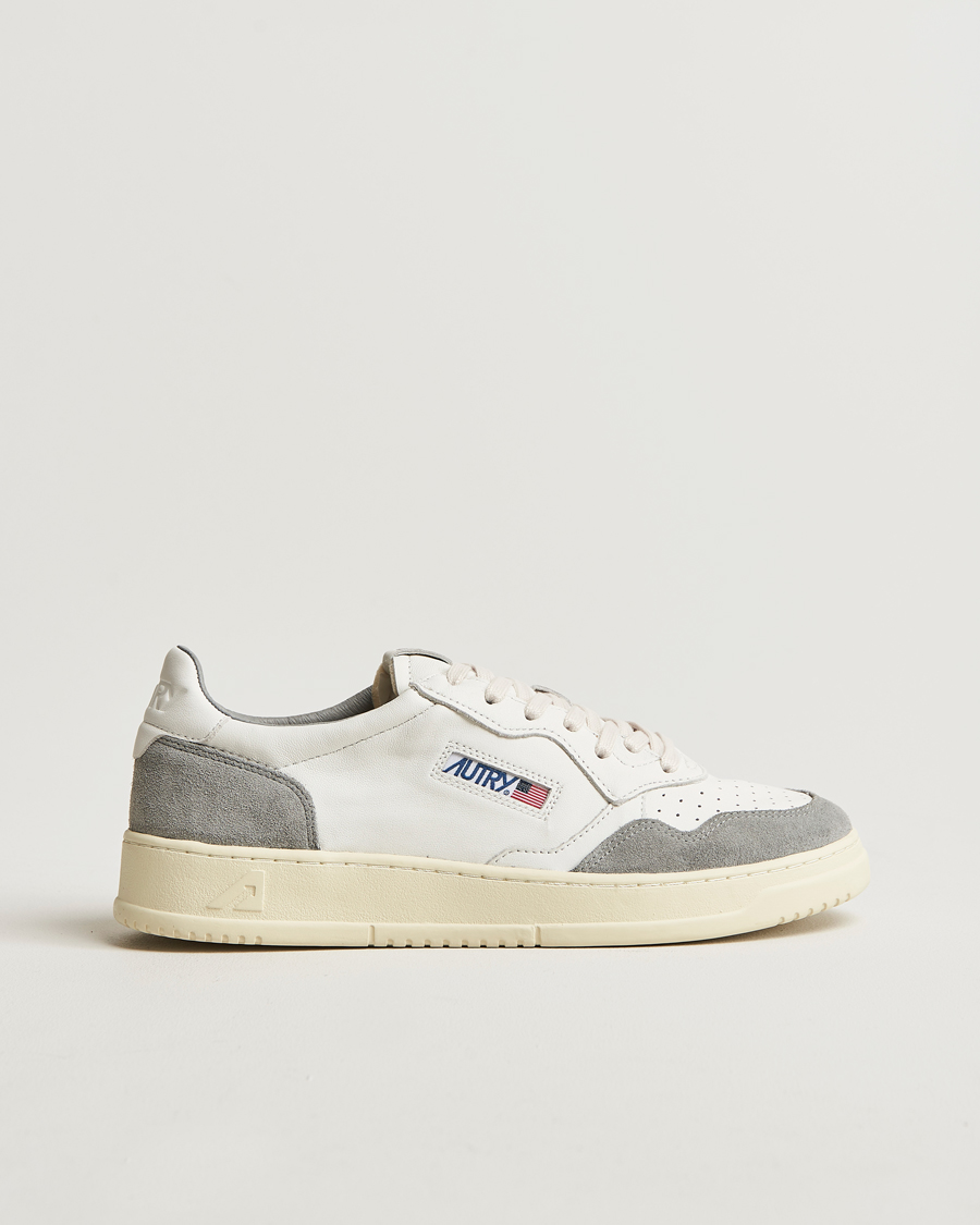 Autry Medalist Low Sneaker White/Grey