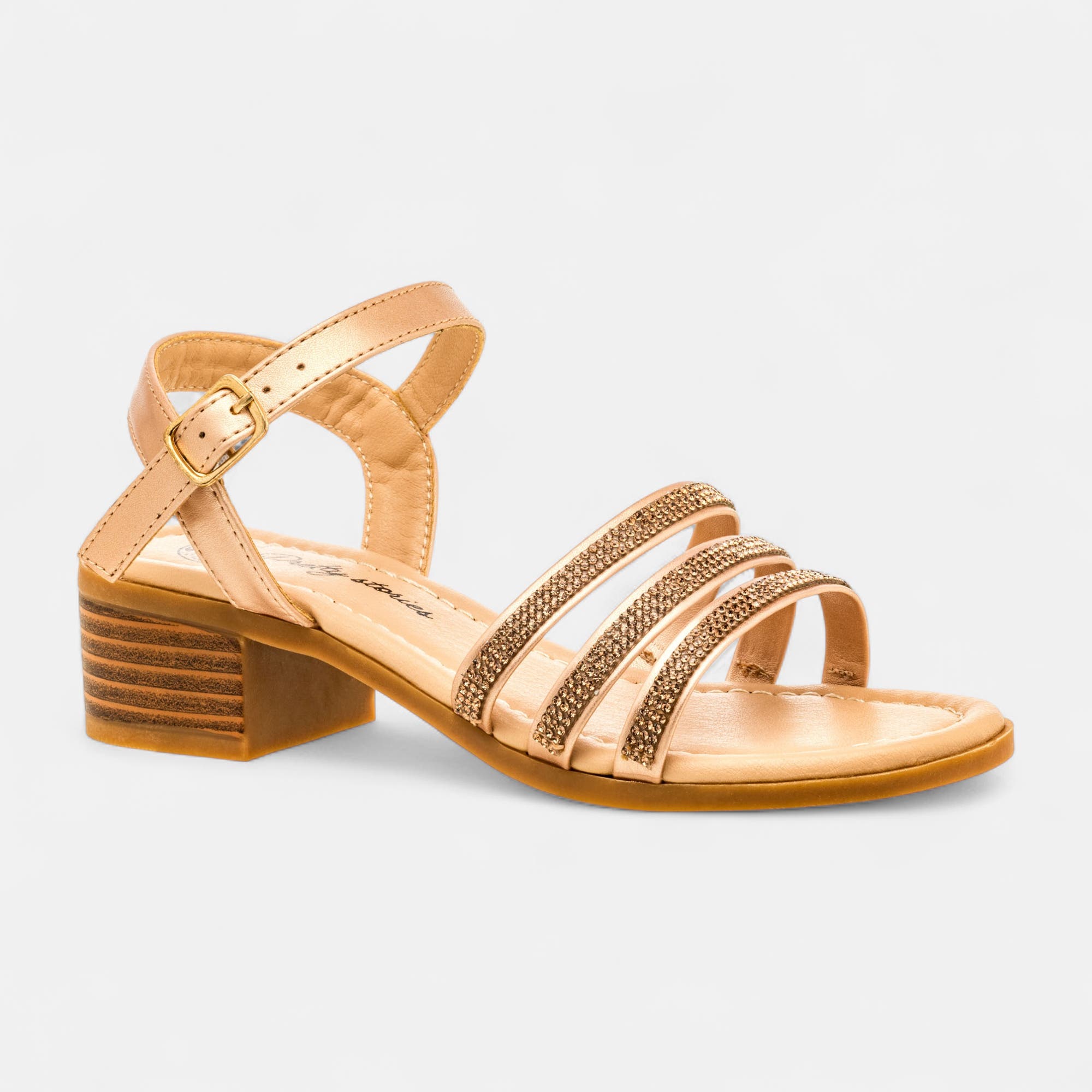 Nu-pieds Fille rose