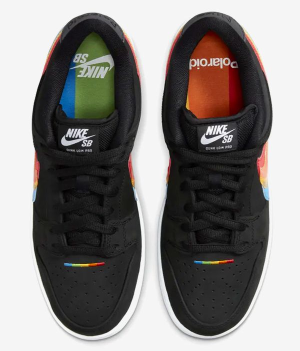 Nike SB x Polaroid Dunk Low Pro Schuh (black black white)