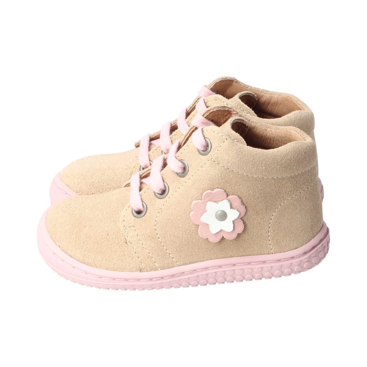 3011-03 ecru GECK velours leather laces Weite/M