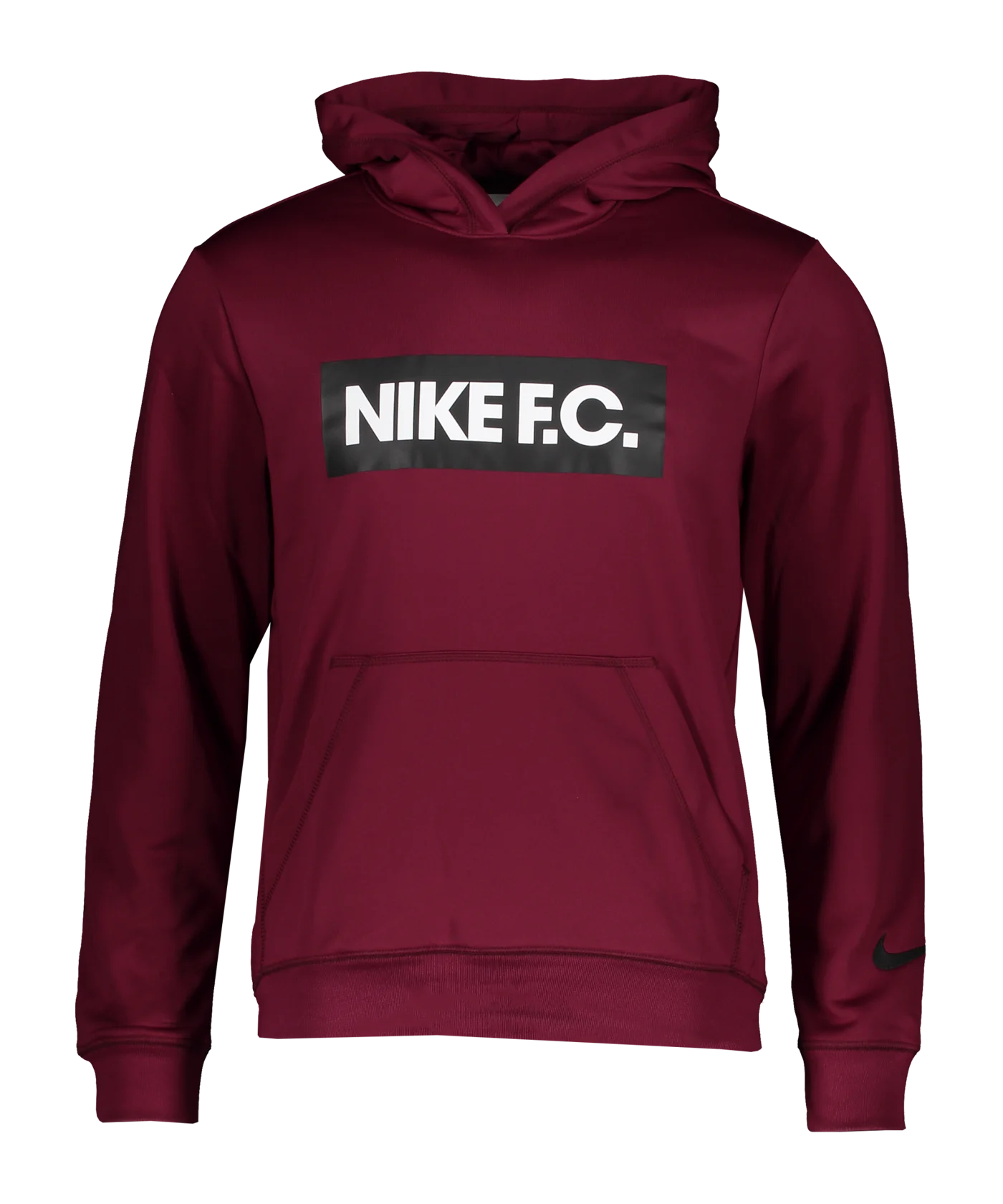 Nike F.C. Fleece Hoody Rot Weiss Schwarz F638