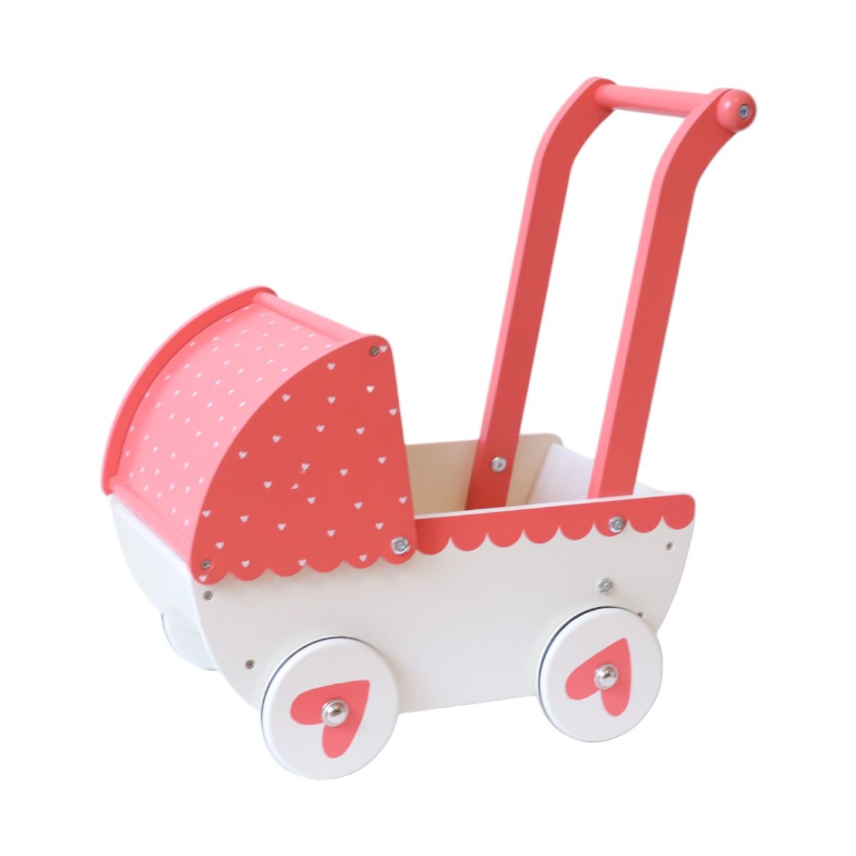 Landau poussette pour poupée terracotta Mercredi et Patati