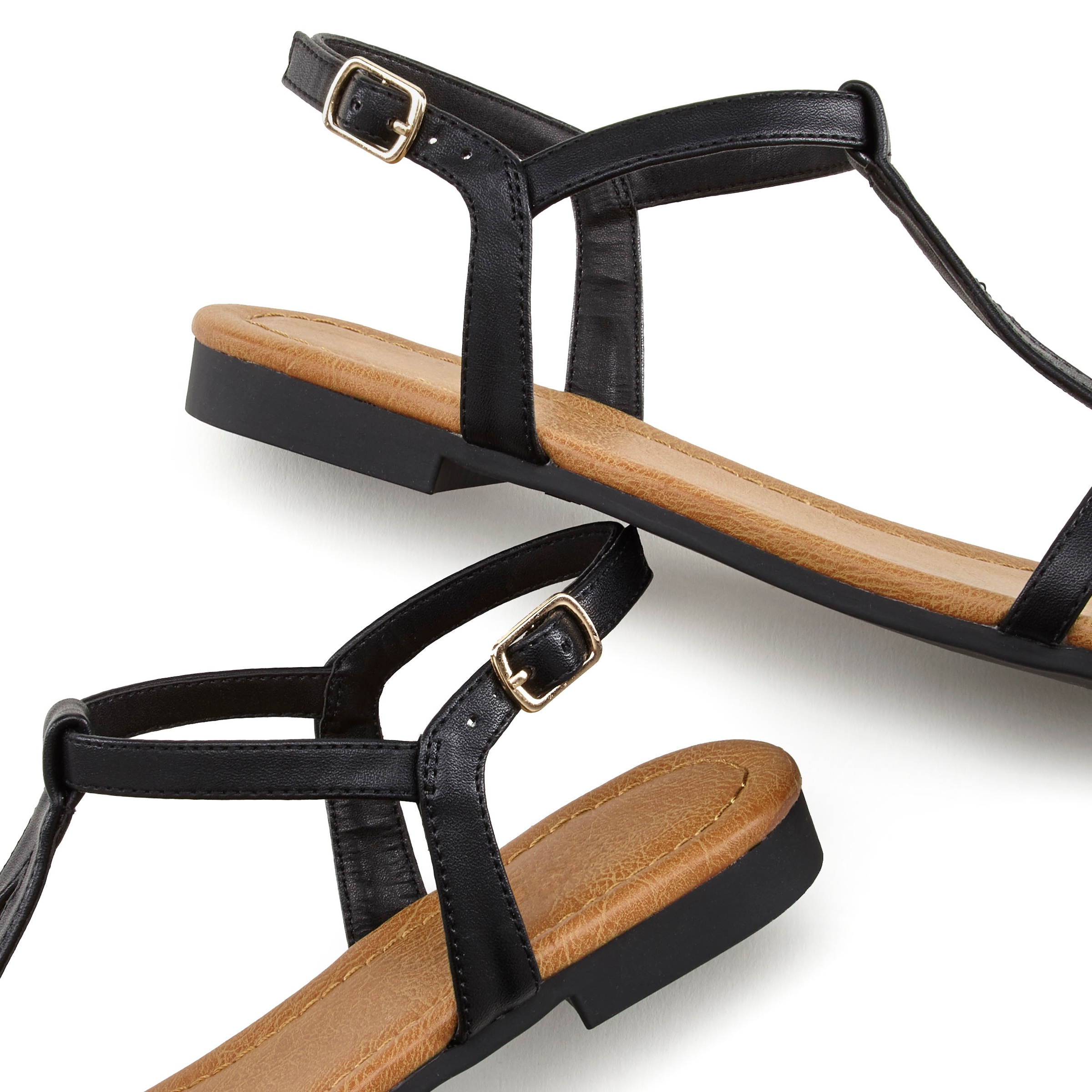 Vivance Sandale »Sommerschuh«  Sandalette, Sommerschuh mit raffinierten Riemchen VEGAN