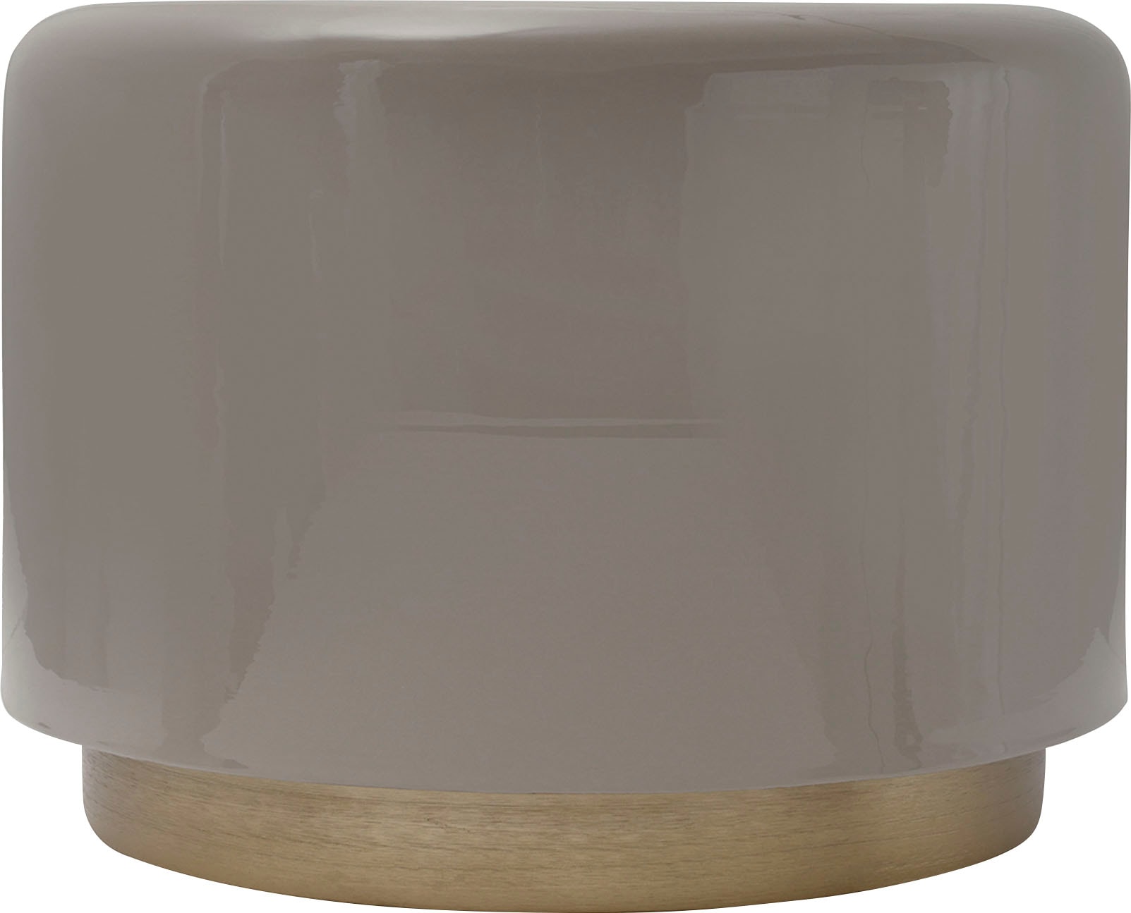 Kayoom Sitzhocker »Hocker Artisse, Edler Touch durch goldenen Sockel« 1 Stk. tlg. stilvoll, farbig lackiert, dekorativ, Moderner Look