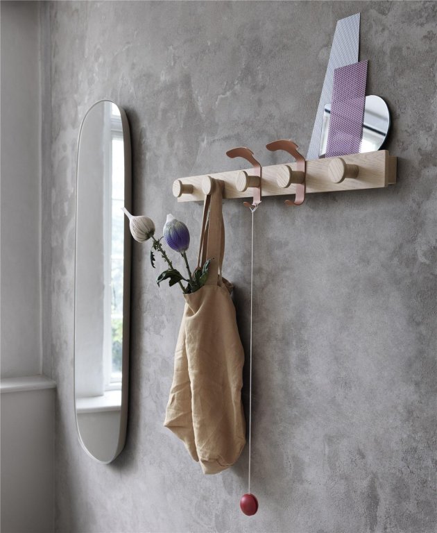 Muuto Framed spiegel large taupe, normaal glas