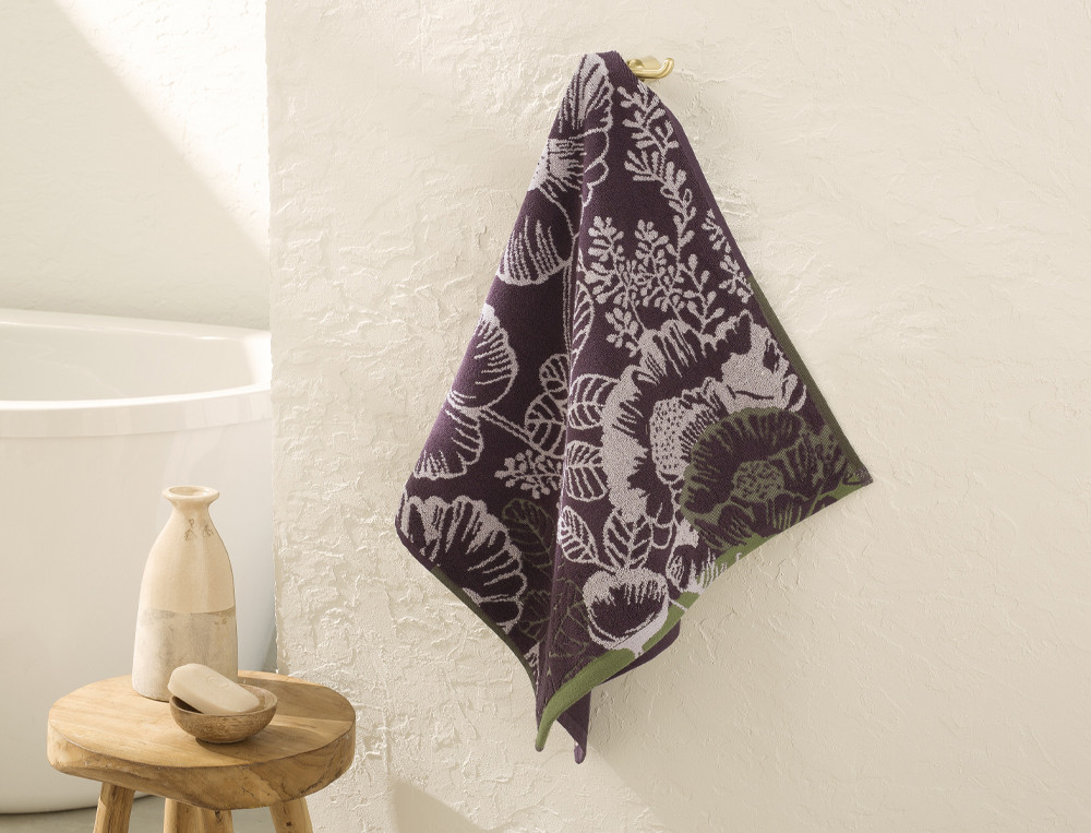 Serviette de bain-Brise Florale