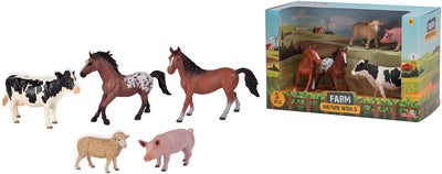 Simba Toys Bondegårdsdyr 5 Stk