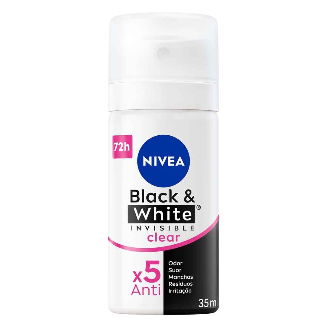 NIVEA  Black & White Invisible Spray - 35ml