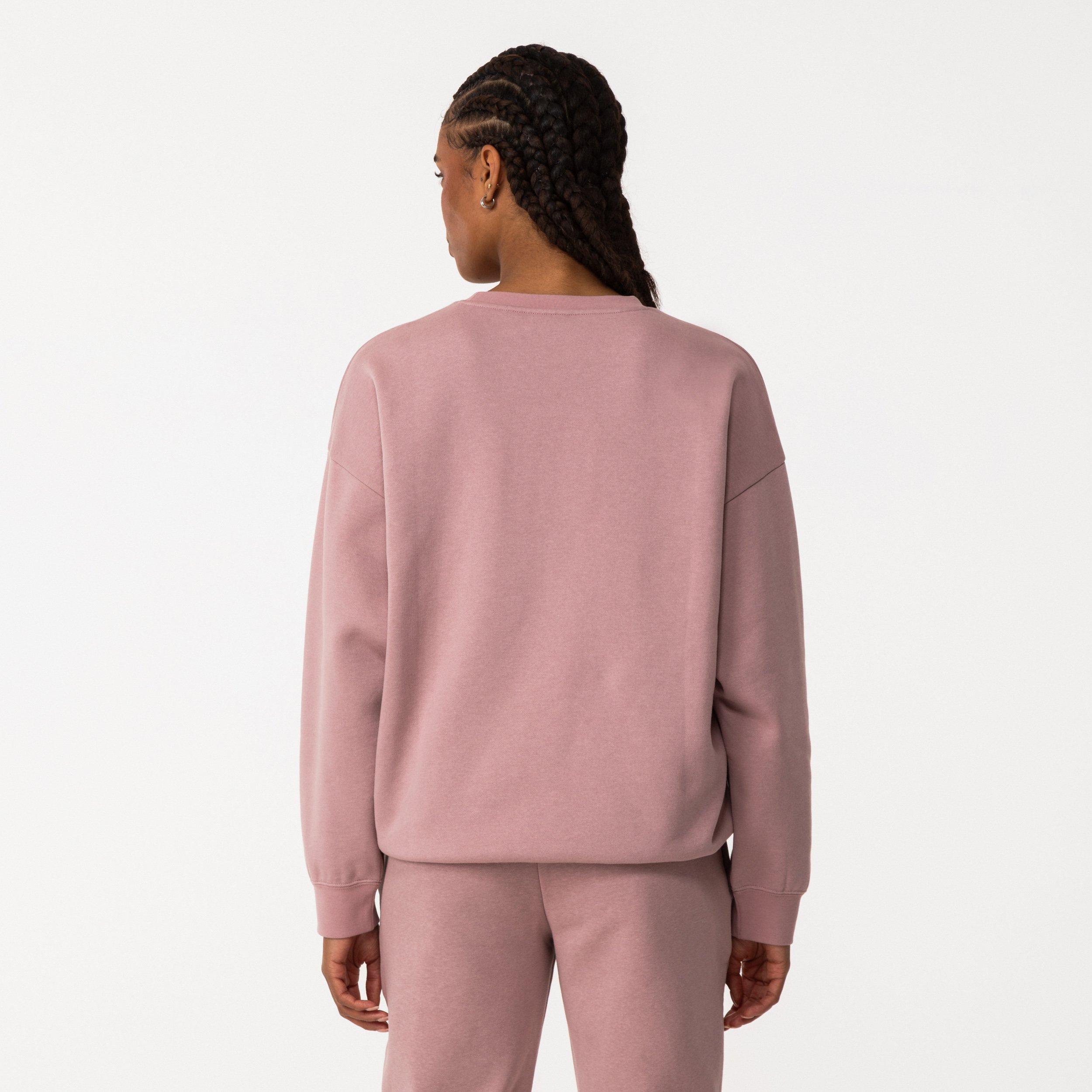 Puma Ess Oversized Crew Fl Sweatshirt Womens