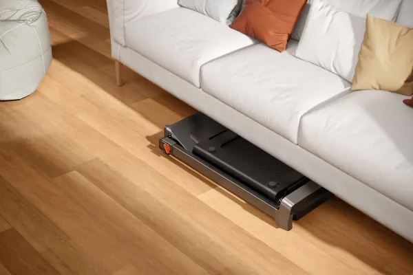 Kingsmith Walkingpad G1, 110 kg, 1 km/t, 12 km/t, Kalorier, Afstand, Hastighed, Tid, Knapper, Dreje, LED