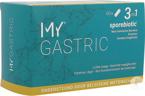 My Gastric 3en1 Sporebiotic Complément Alimentaire Estomac 60 Capsules