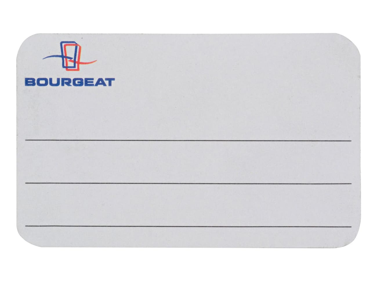 Étiquette d'identification HACCP (x 250) - pour bacs gastronorme - 5 x 3,2 cm