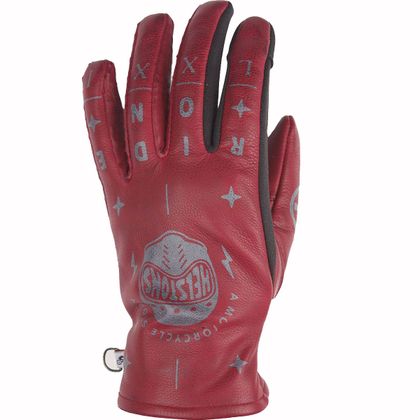 Gants Helstons GRAFIC HELMET HIVER FEMME - Rouge