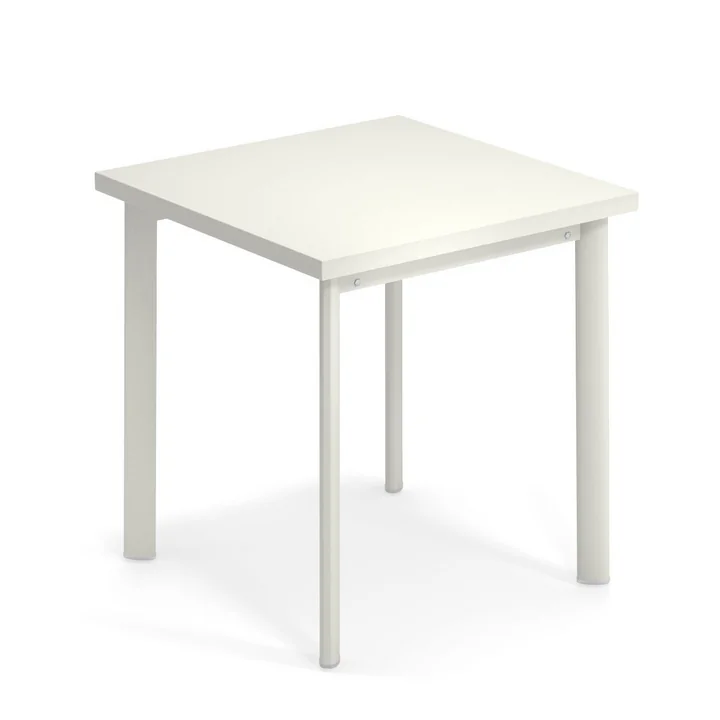 Emu - Star Outdoor Tisch 160 x 90 cm   Armlehnstuhl (4er-Set), antikeisen