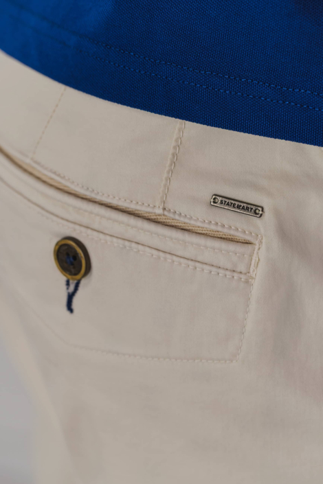 State of Art ecru heren korte broek