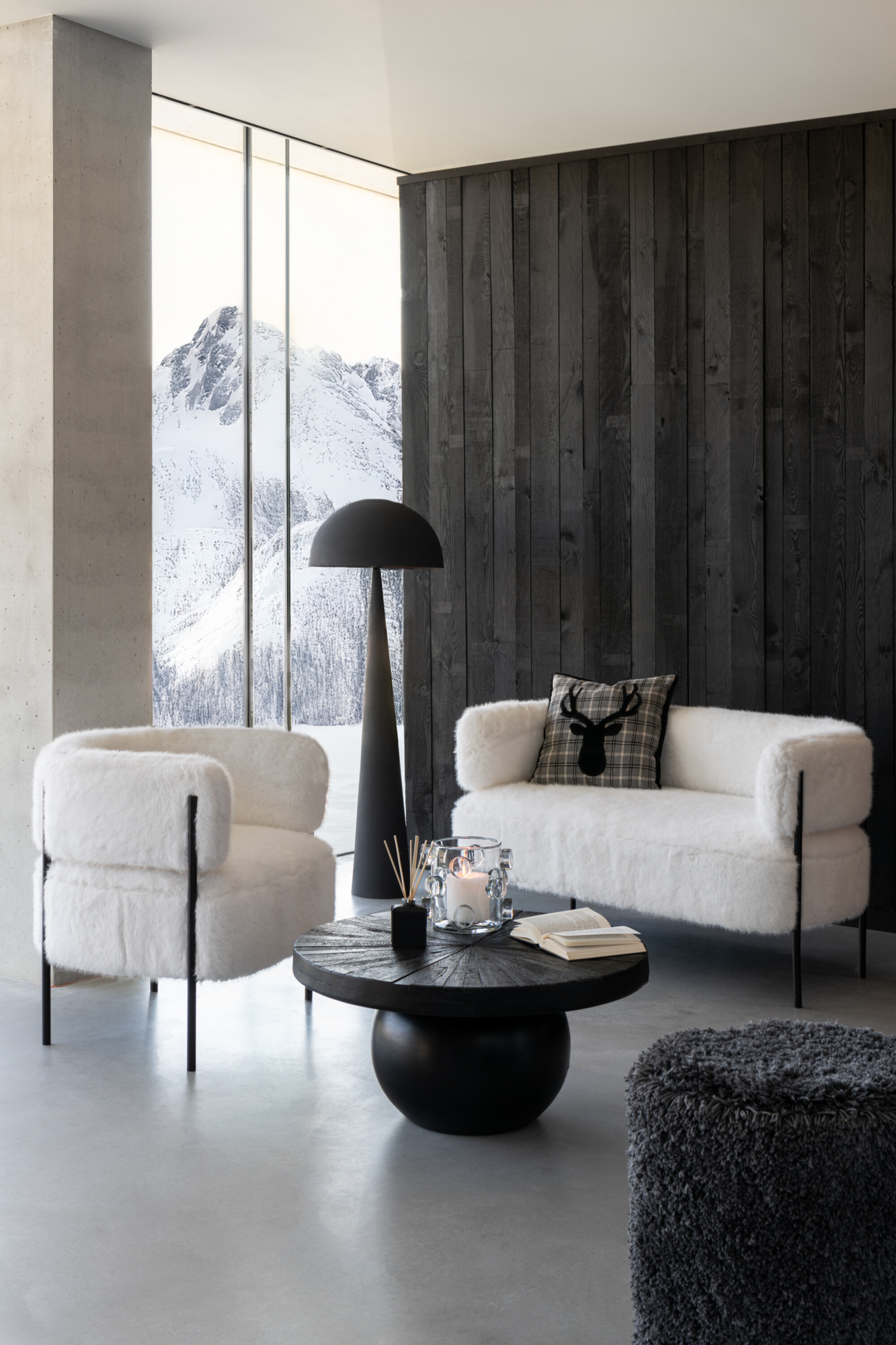 2-zitsbank Fur wit