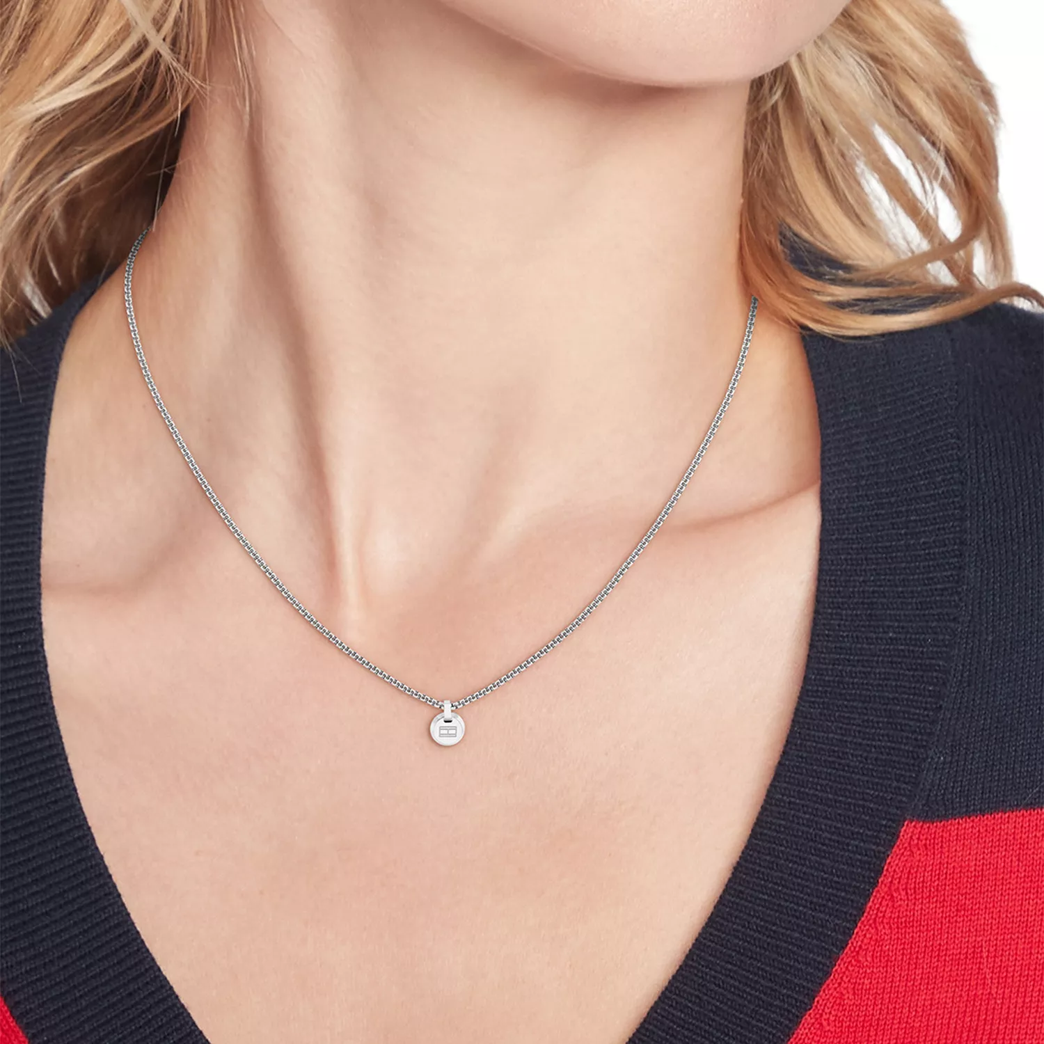 Tommy Hilfiger Layered Halskæde Rustfrit Stål 2780849