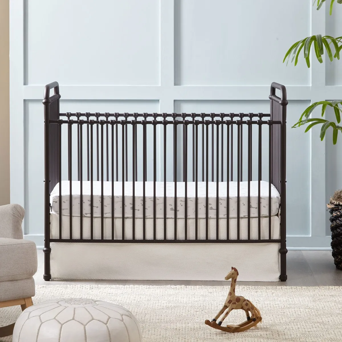 Million Dollar Baby Couchette Évolutive 3 en 1 Abigail - Fer Vintage
